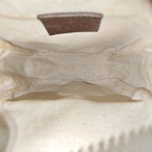 Neo Vintage Mini Monogram Coated Canvas Brown