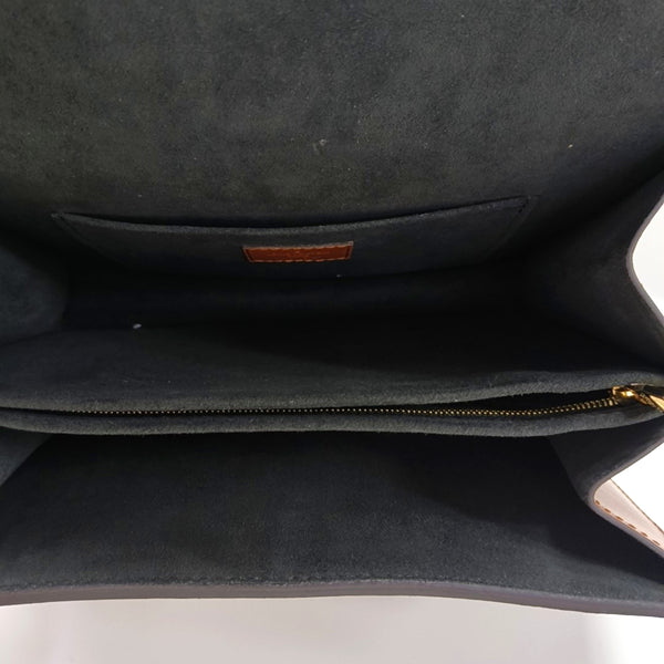 DAUPHINE MM Monogram Coated Canvas Brown