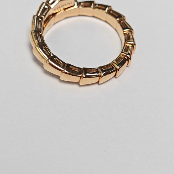 SERPENTI 18k Rose Gold Ring EU 58