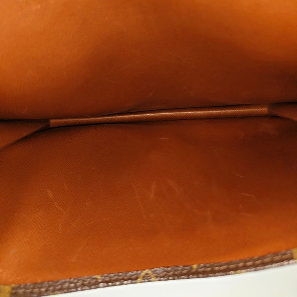 POCHETTE RABAT Monogram Coated Canvas Brown
