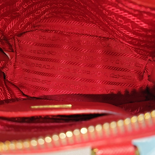 Promenade Mini Saffiano Calfskin Red