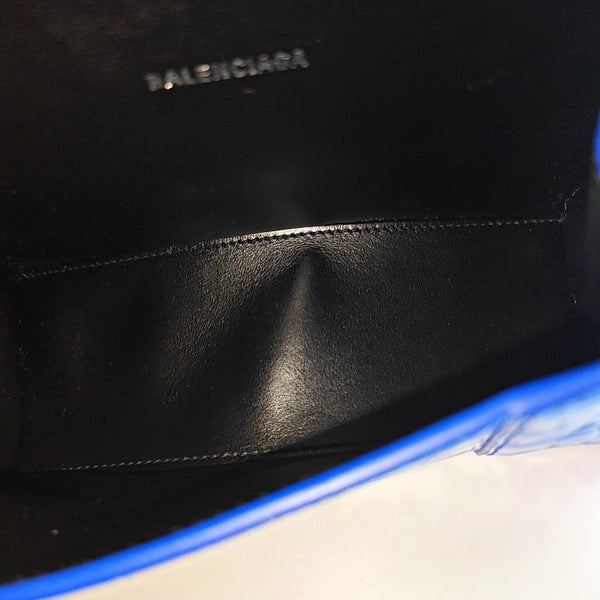 Hourglass XS Calfskin Blue