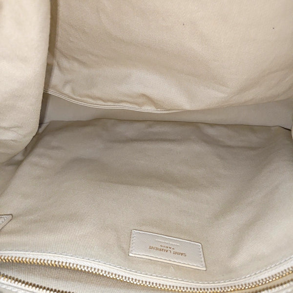 Fabric Backpack White