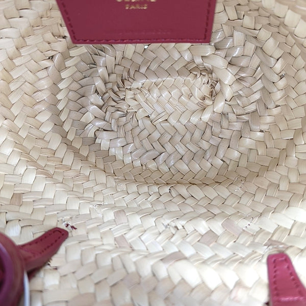 Straw Tote Bag Beige