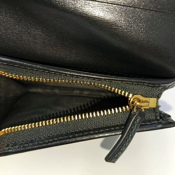 Horsebit 1955 Small Calfskin Black Wallet