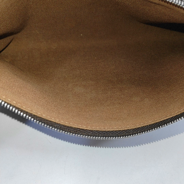 EVA Damier Ebene Coated Canvas Brown