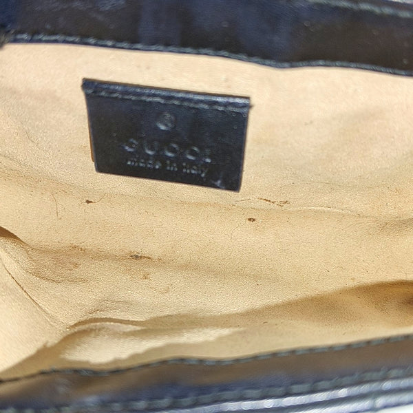 GG Marmont Mini Quilted Calfskin Black
