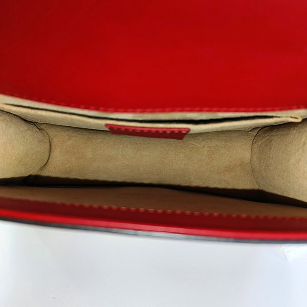 Sylvie Mini Calfskin Red