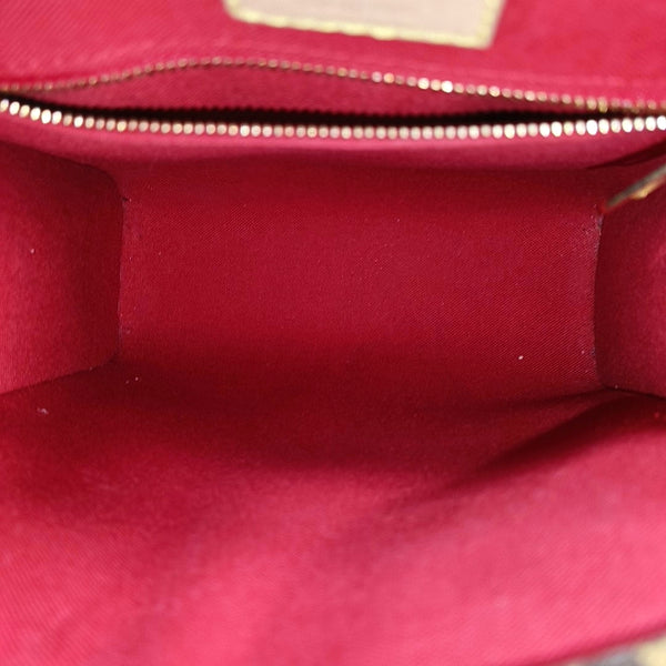 SAC PLAT BB Monogram Coated Canvas Brown