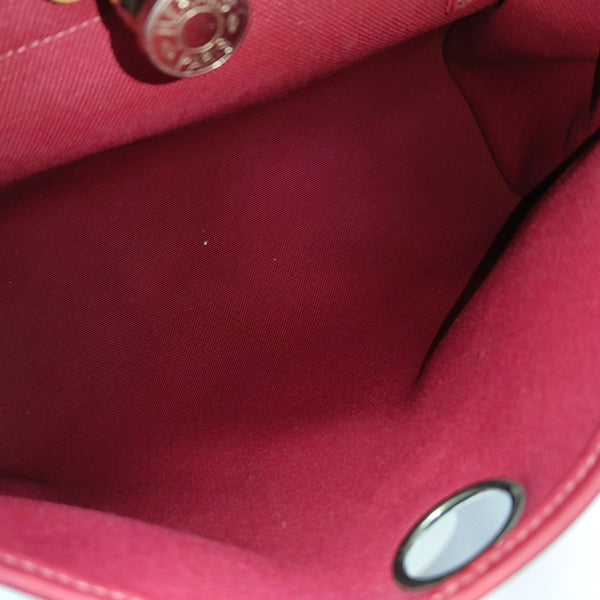 Authenticated pre-owned Herbag 31 Canvas Red - Shoulder Bag at Looply