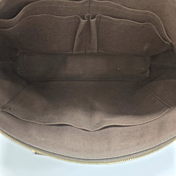 PORTE-DOCUMENTS Damier Ebene Coated Canvas Brown