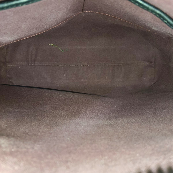 KITAN Monogram Coated Canvas Brown