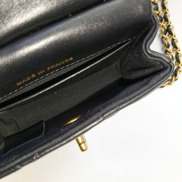 Quilted Calfskin Black