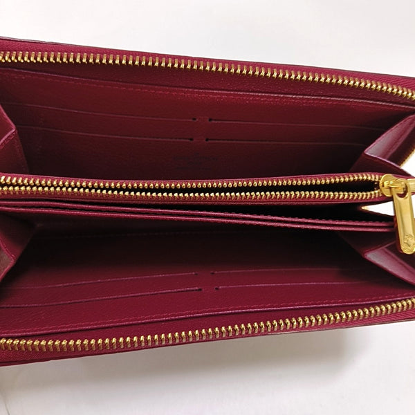BRAZZA Ostrich Red Wallet