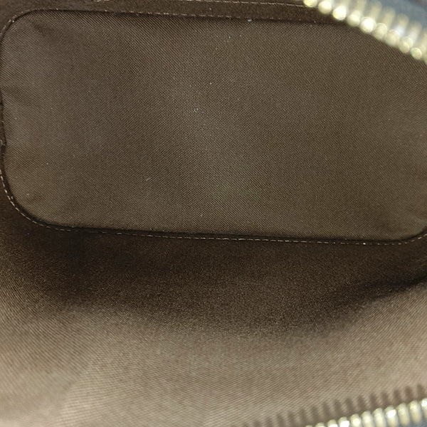 ALMA BB Monogram Coated Canvas Brown