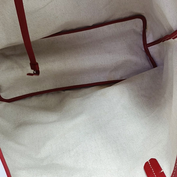 Saint Louis PM Coated Canvas Red
