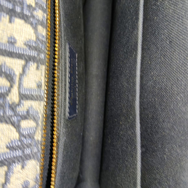 30 Montaigne Oblique Canvas Blue