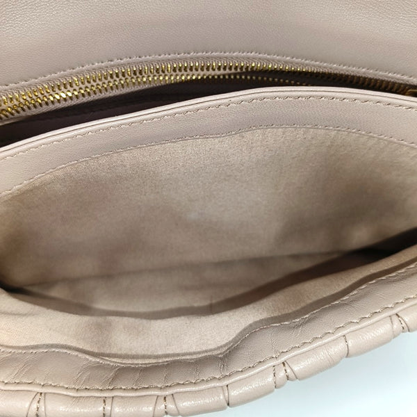 Quilted Lambskin Shoulder Bag Pink