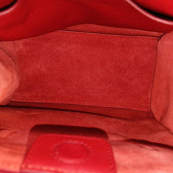 Calfskin Tote Bag Red