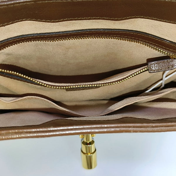 Jackie 1961 Small Monogram Coated Canvas Beige
