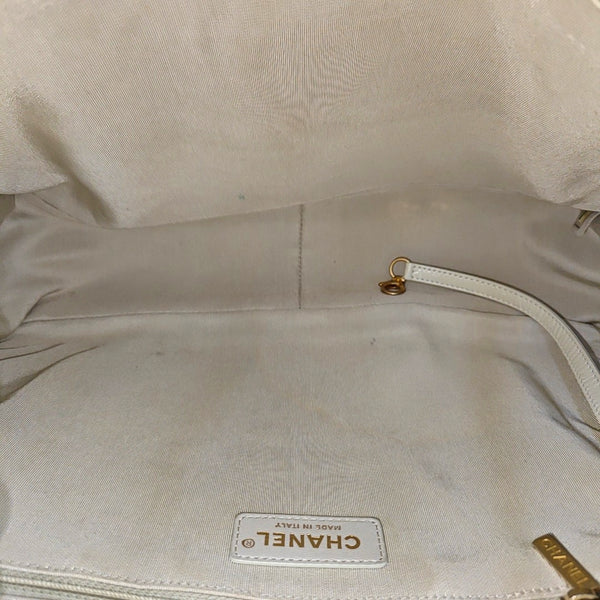 Calfskin Tote Bag Beige