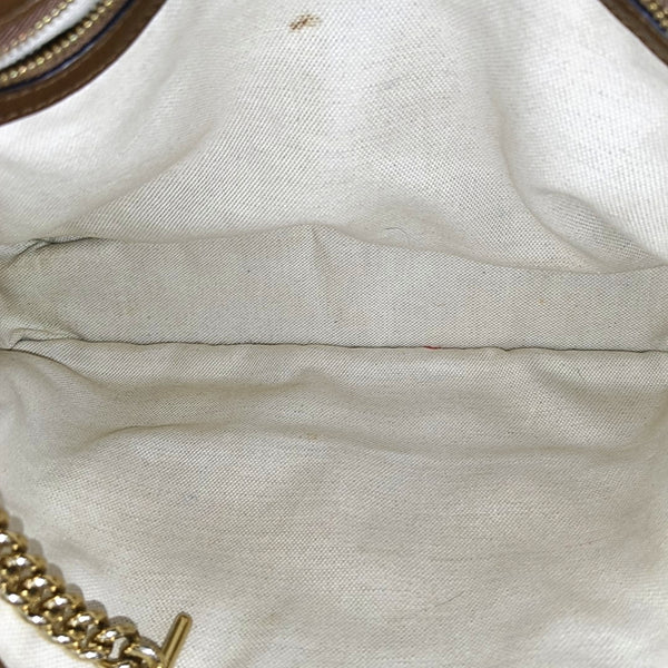 Authenticated pre-owned Horsebit 1955 Medium Monogram Canvas Brown - Tote Bag at Looply