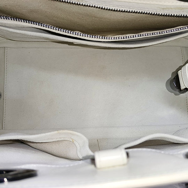 Lady 95.22 Cannage Calfskin White