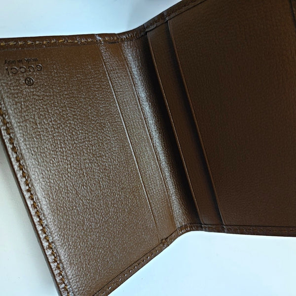 Retro Monogram Coated Canvas Black Card Holder