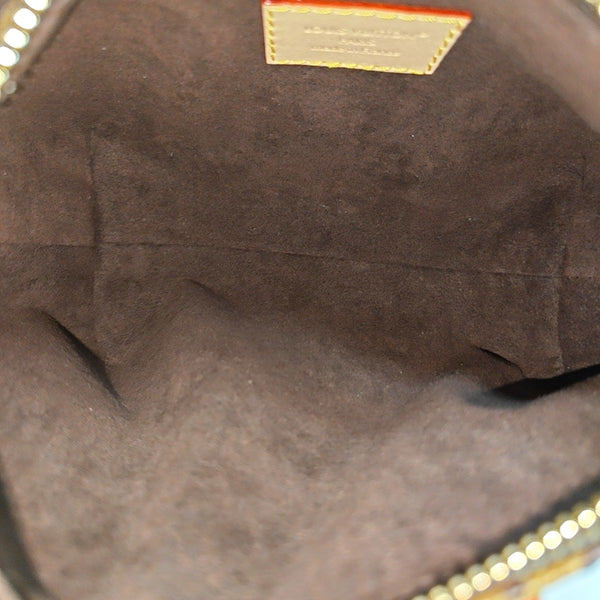 HILLS Monogram Coated Canvas Brown