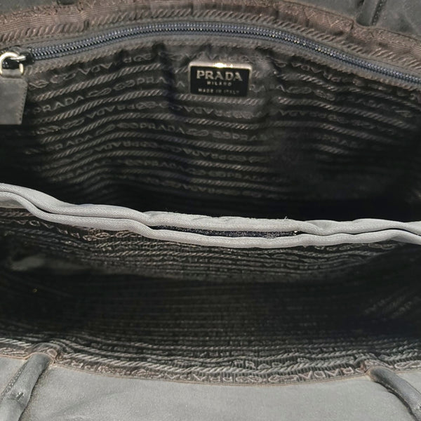 Nylon Tote Bag Black