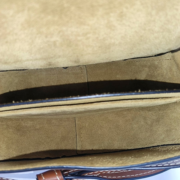 Gate Small Calfskin Brown