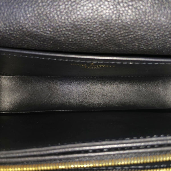 MARCEAU Monogram Calfskin Black