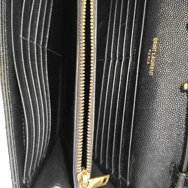 MONOGRAM Medium Chevron Calfskin Black