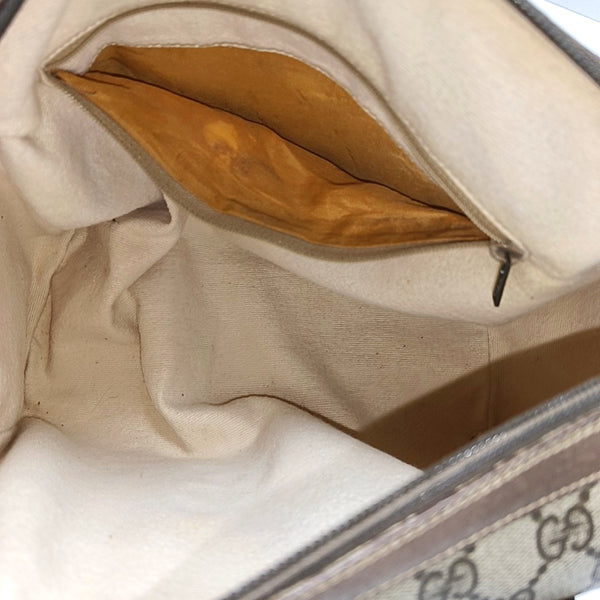 Monogram Coated Canvas Top Handle Bag Beige
