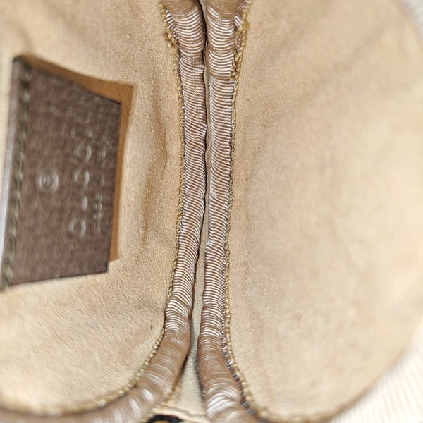 Ophidia Mini Monogram Coated Canvas Beige