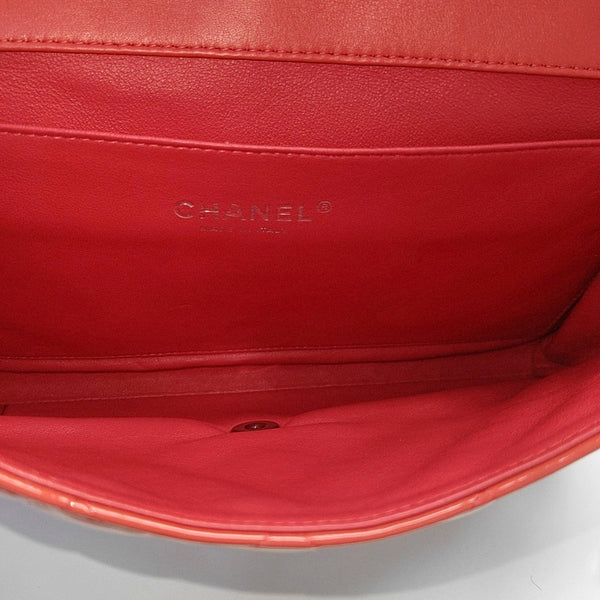Quilted Patent Leather Pink