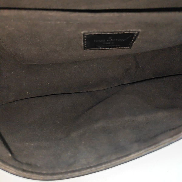 POCHETTE MONTAIGNE Epi Black