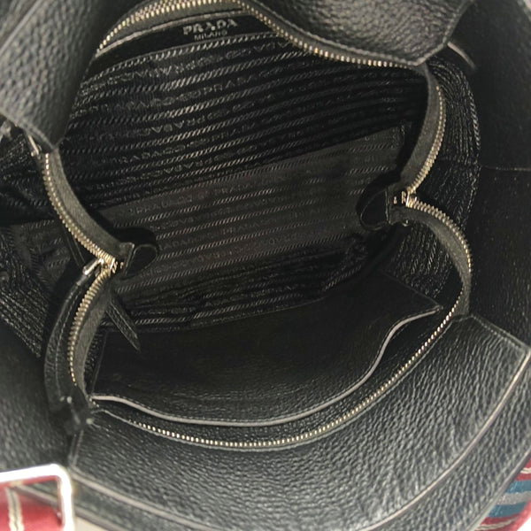 Calfskin Shoulder Bag Black