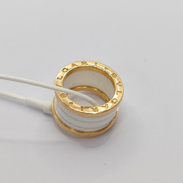 B.ZERO1 18k Rose Gold Ring EU 49