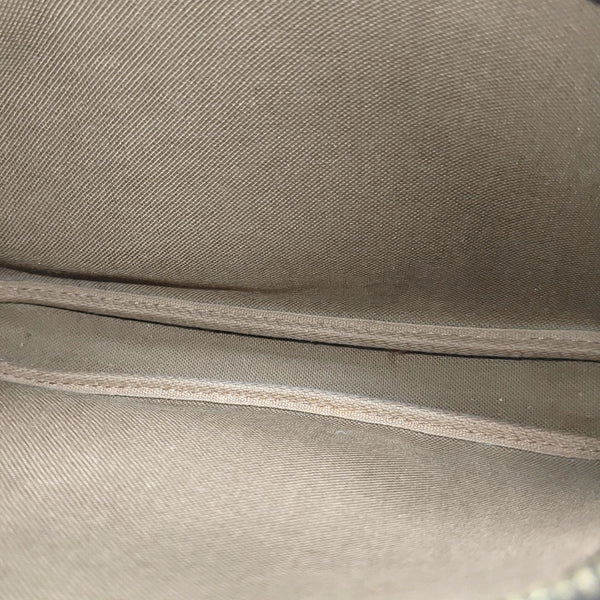 ACCESSOIRES Monogram Coated Canvas Brown