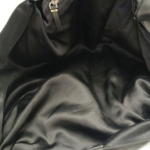 Calfskin Shoulder Bag Black