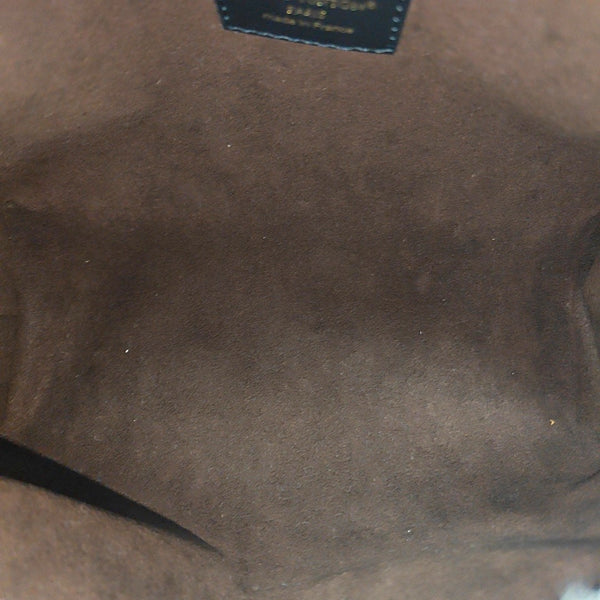 Fur Top Handle Bag Beige