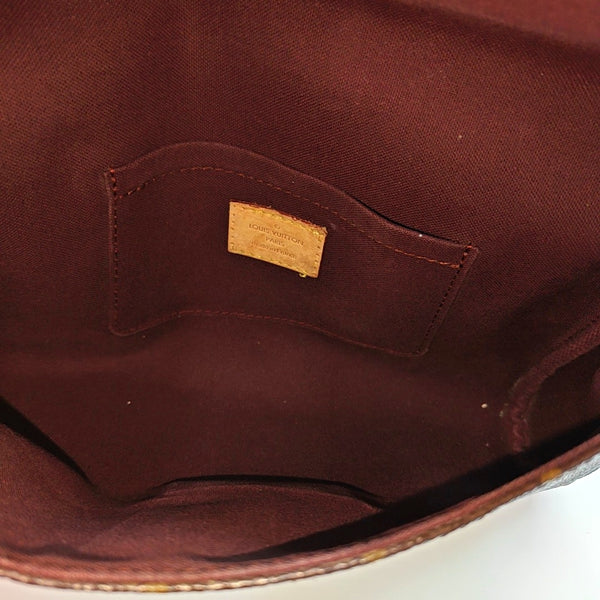 FAVORITE MM Monogram Coated Canvas Brown