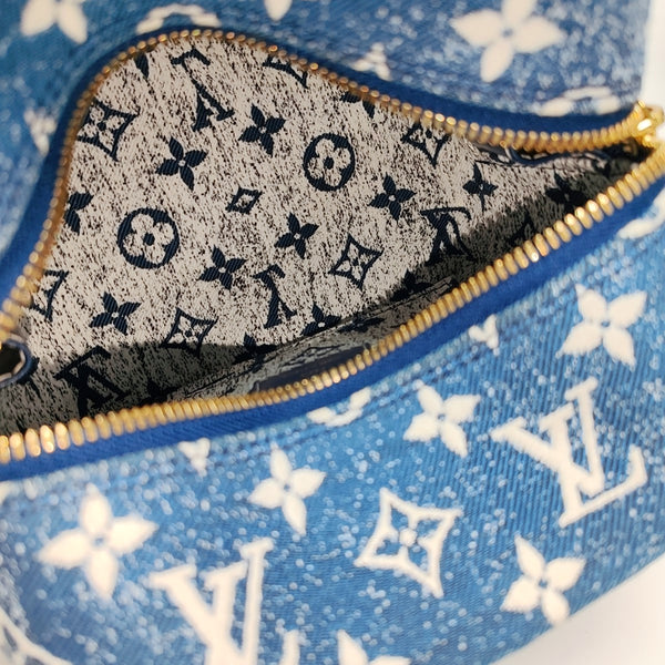 SQUARE Monogram Denim Blue