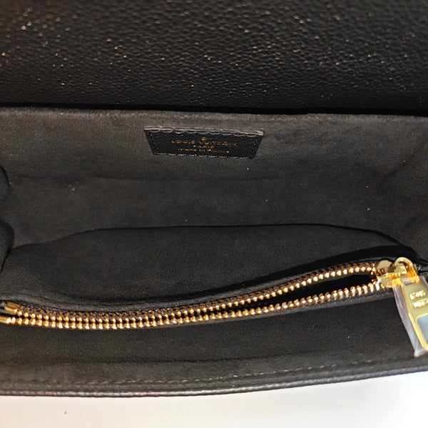 MÉTIS EAST WEST Monogram Calfskin Black