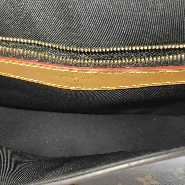 DIANE Monogram Coated Canvas Brown