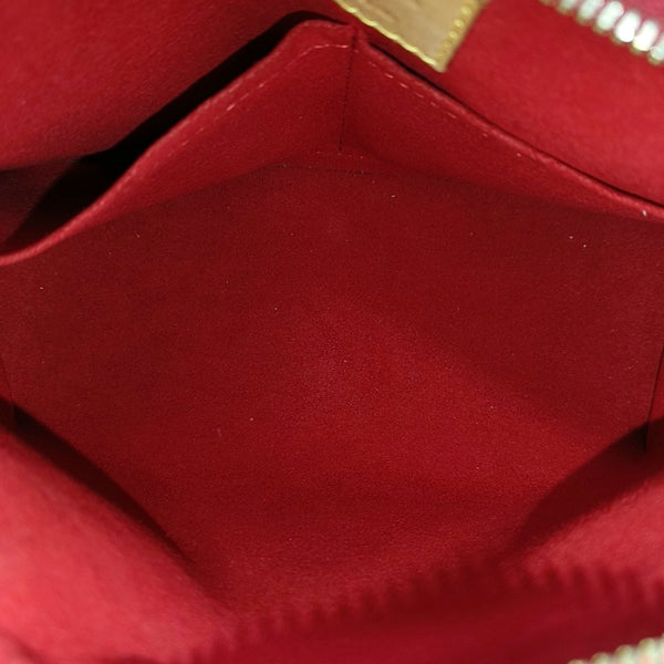 V TOTE BB Monogram Coated Canvas Red
