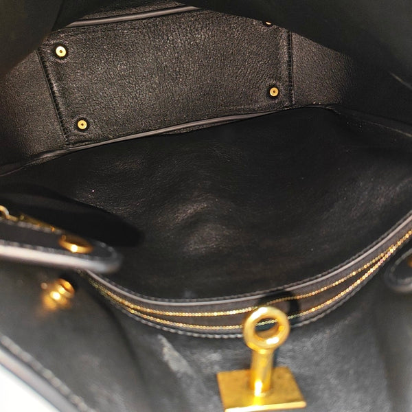 BEL AIR Small Calfskin Black
