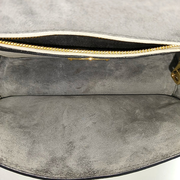 Miu Lady Calfskin White