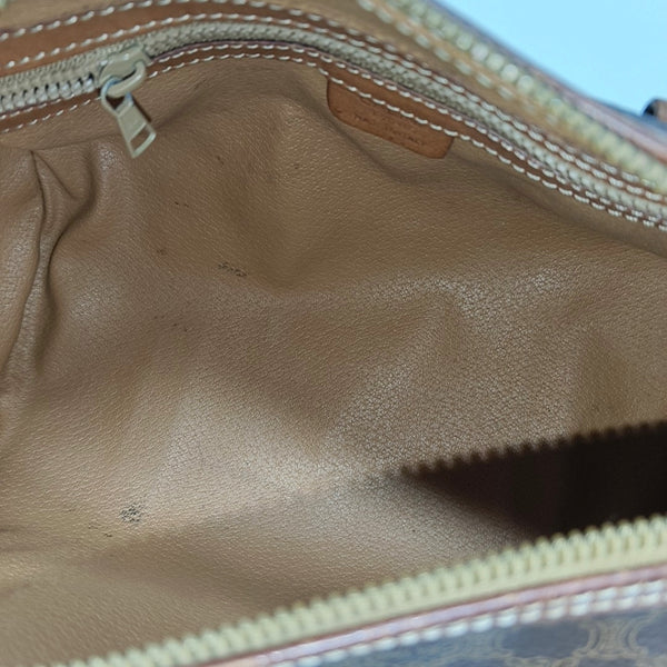 MACADAM BOSTON Coated Canvas Brown